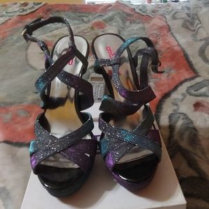 Sparkly women's pumps,  never worn.